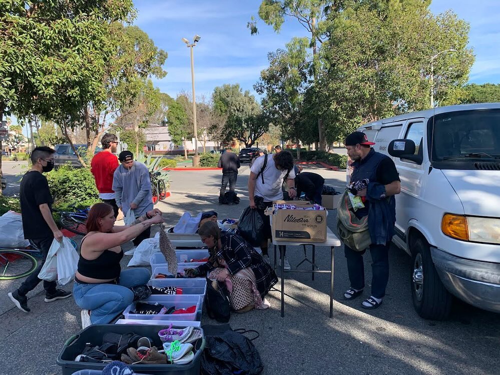 Military-connected families receiving community support
